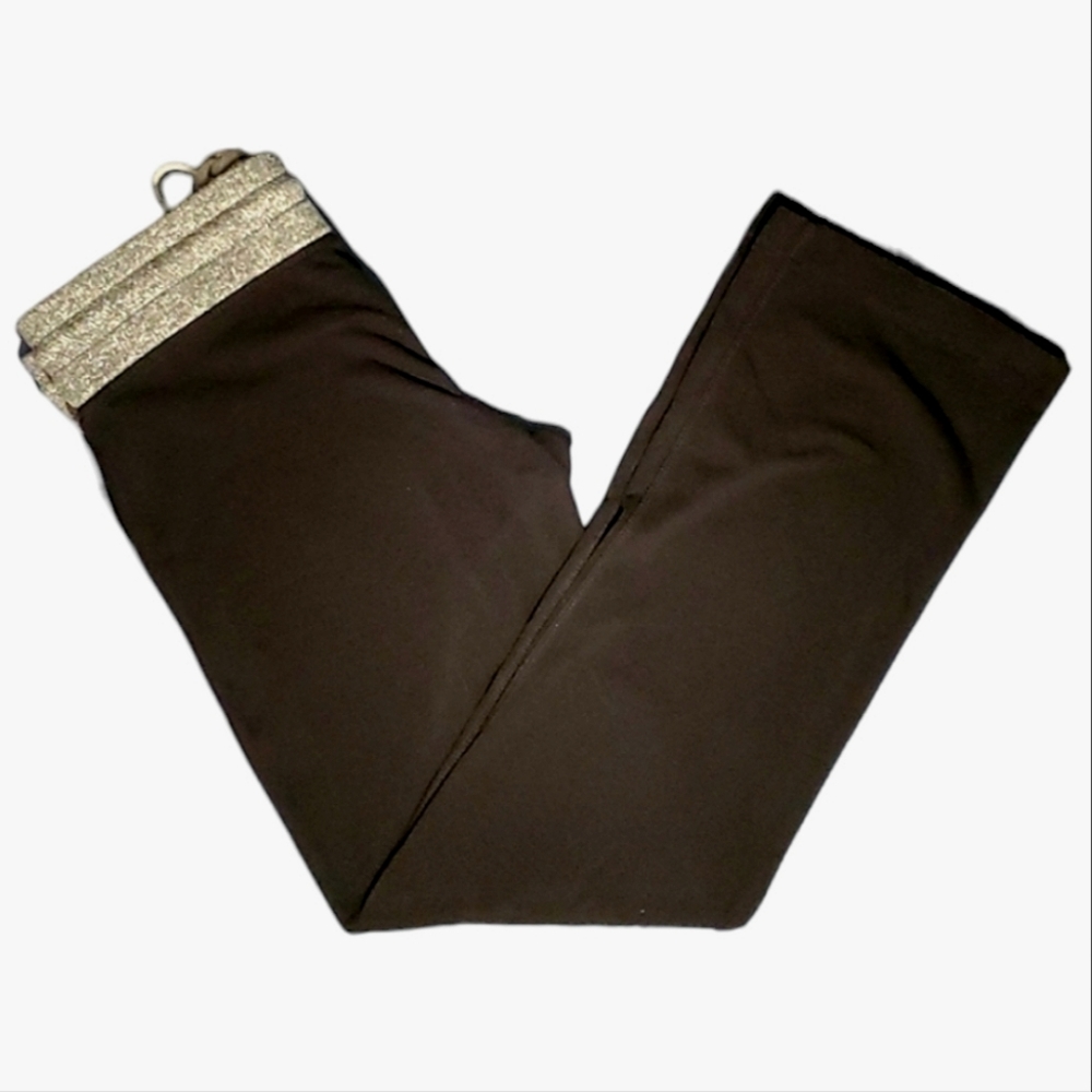 Blue Saks Fifth Avenue Black Athletic Pants with Drawstring - Size Medium